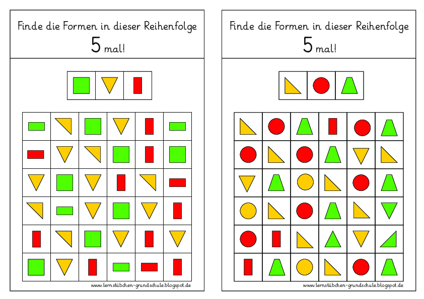 Formenkombinationen finden 6 mal 6 Feld LS.pdf